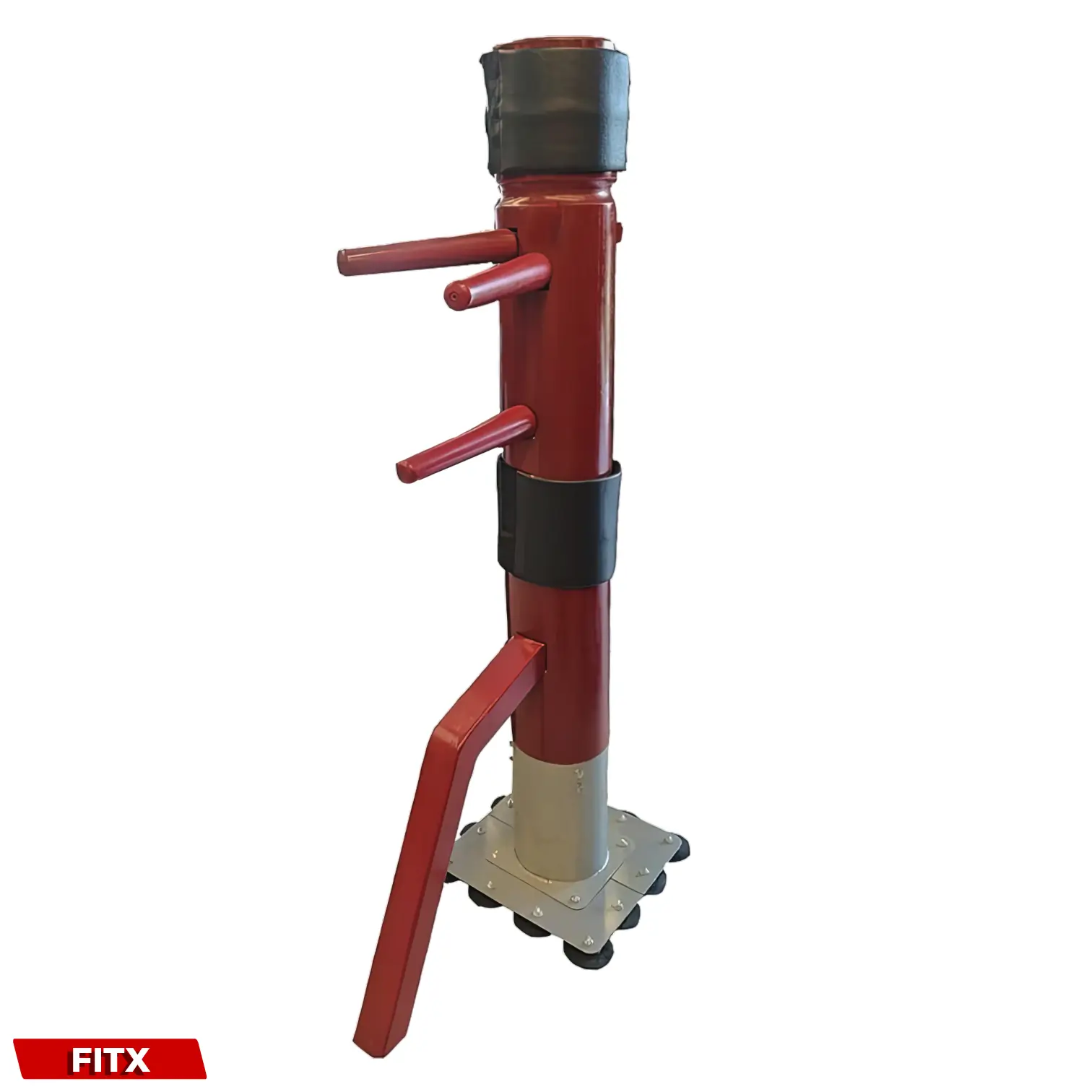 Protège-tête Wing Chun - 2 Coussinets Noirs Pour Mannequin En Bois
