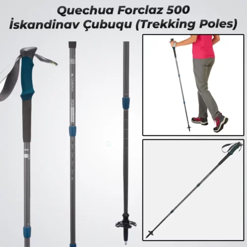 Quechua Forclaz 500 İskandinav Çubuqu (Trekking Poles)