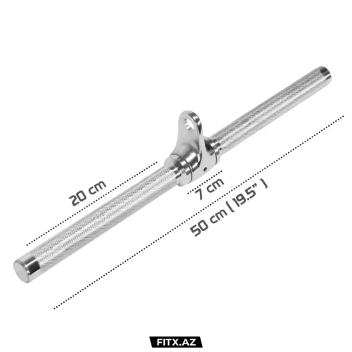 Chrome Straight Press Down Bar - Image 8