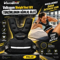 Volksgym Weight Vest WV Tənzimlənən Ağırlıq Jileti