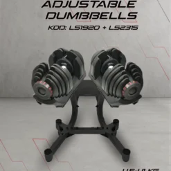 Live Up LS1920 Adjustable Dumbbell Rack Set Qantel Dəsti