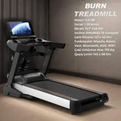 BURN 586DS Treadmill Qaçış Trenajoru (Беговой)
