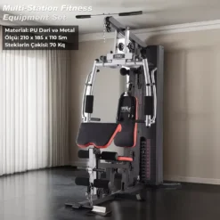Multi-Station Fitness Equipment Set Çoxfunksiyalı Trenajor