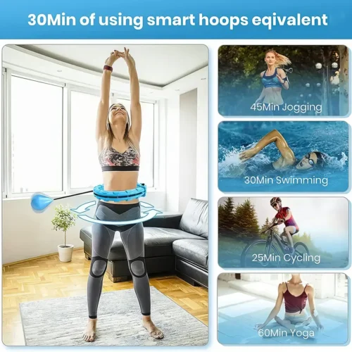 Infinity Hoop Smart Weighted Hula Hoop 52 Inch - Image 5