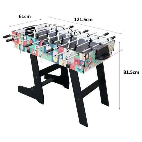 4 in 1 Multifunctional Table Folding Table Football Pool Table Hockey Table Tennis Masa Oyunu - Image 2