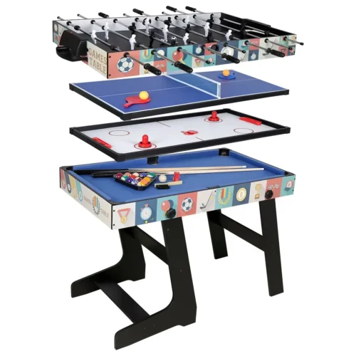 4 in 1 Multifunctional Table Folding Table Football Pool Table Hockey Table Tennis Masa Oyunu - Image 4