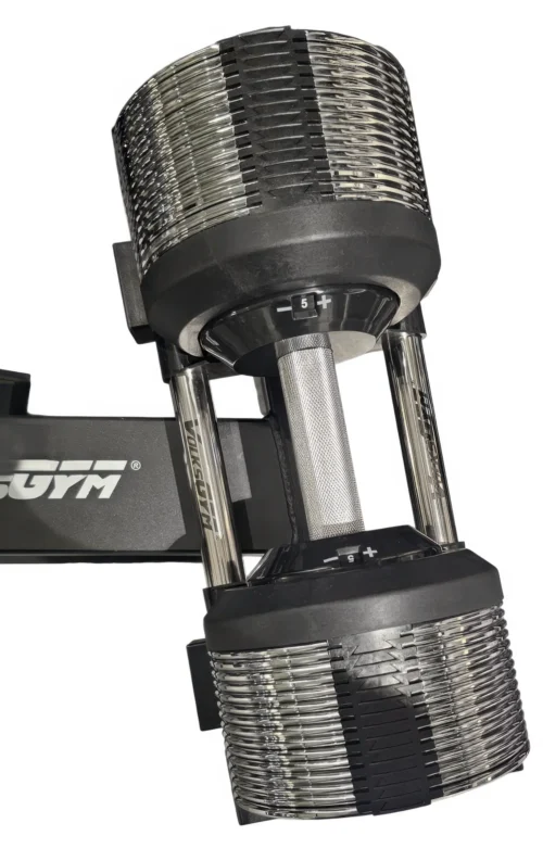 Adjustable Dumbbell 3-32 Kg Rack Set Qantel Dəsti - Image 3