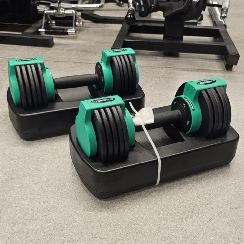 Adjustable Dumbbell 3.5-11 Kg Rack Set Qantel Dəsti - Image 2