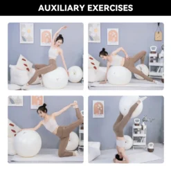 Bloom Anti Burst Yoga Ball 65 Sm Pilates Topu