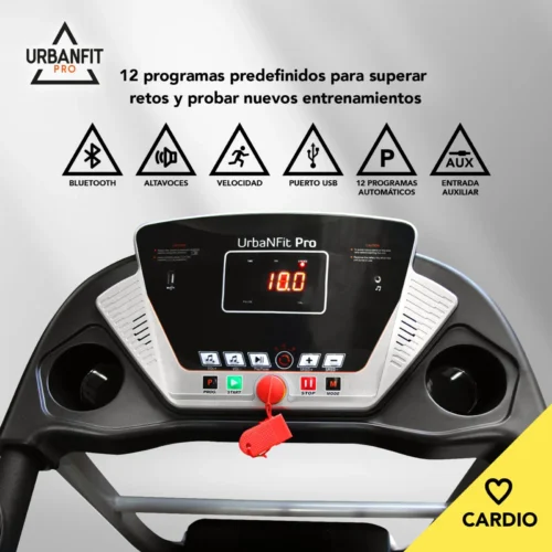 Carminadora Urban Fit Pro Qaçış Trenajoru Treadmill (Беговой) - Image 5