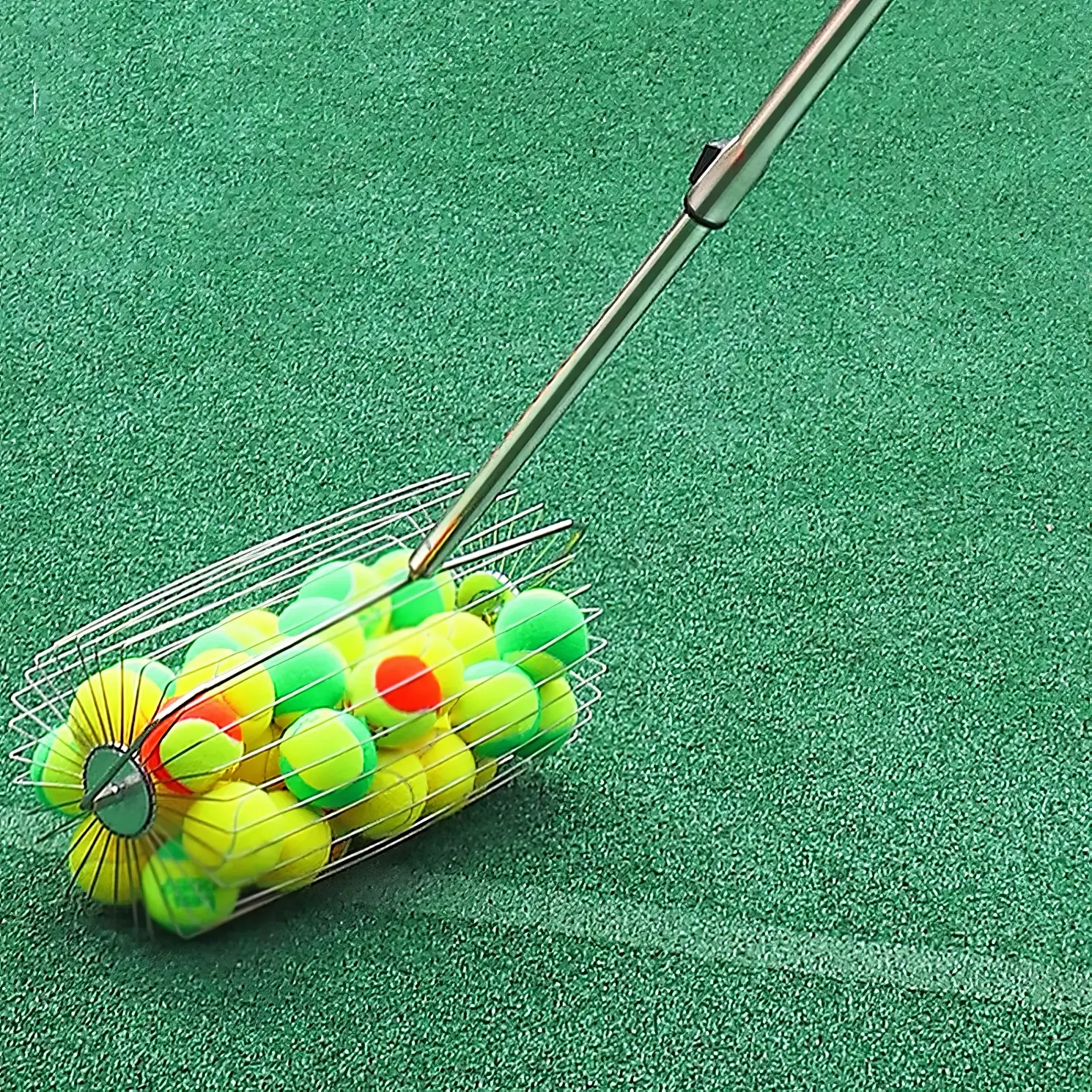 Odea Tennis Ball Collector Roller Sturdy Adjustable Pickleball Picker - Image 4