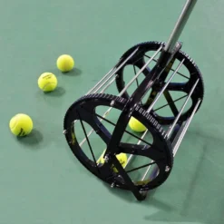 Tennis Ball Collector Roller Sturdy Adjustable Pickleball Picker