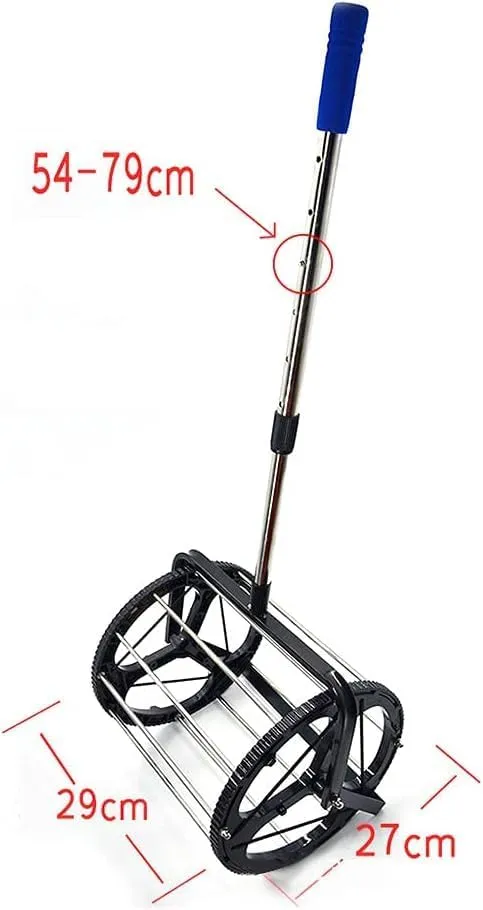 Tennis Ball Collector Roller Sturdy Adjustable Pickleball Picker - Image 2