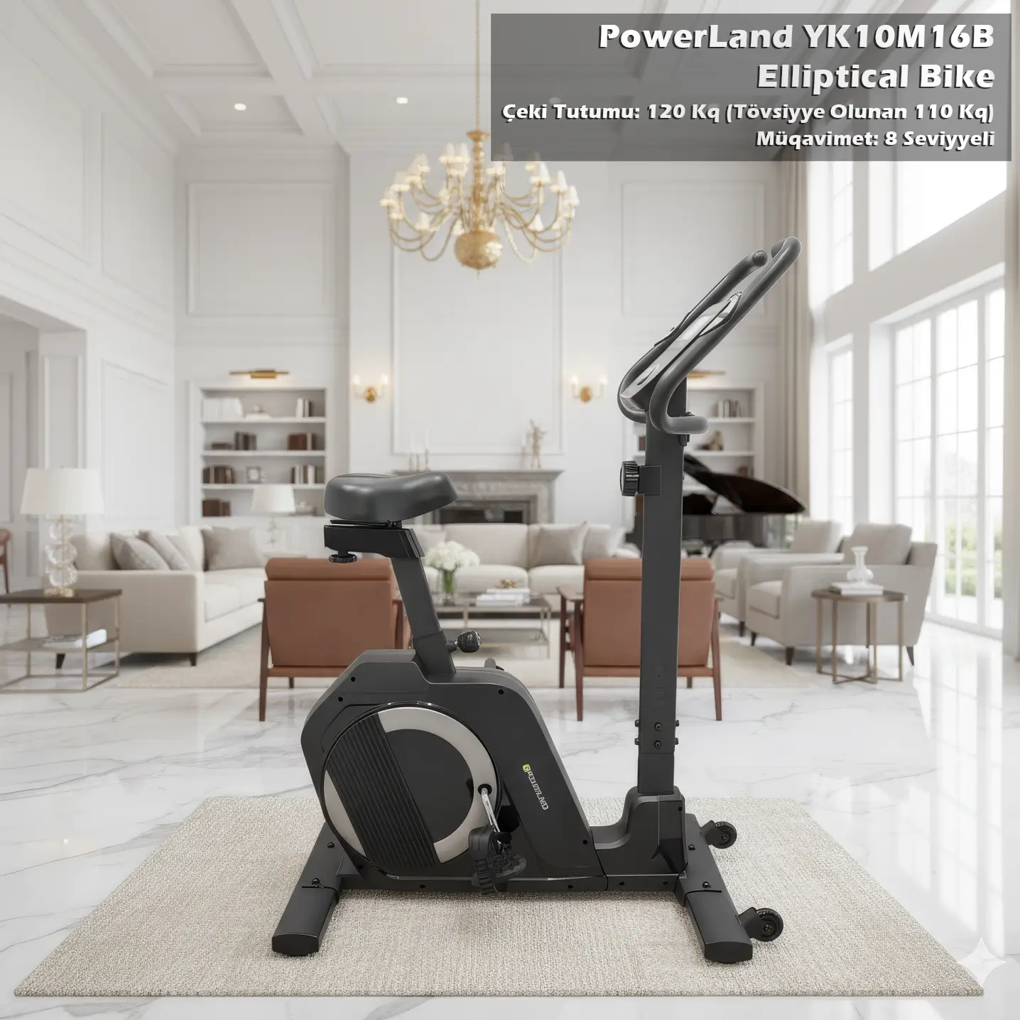 PowerLand YK10M16B Elliptical Bike (Velotrenajor)
