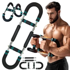 Adjustable Chest Arm Exerciser Portable Spring Resistance Arm Trainer Espander