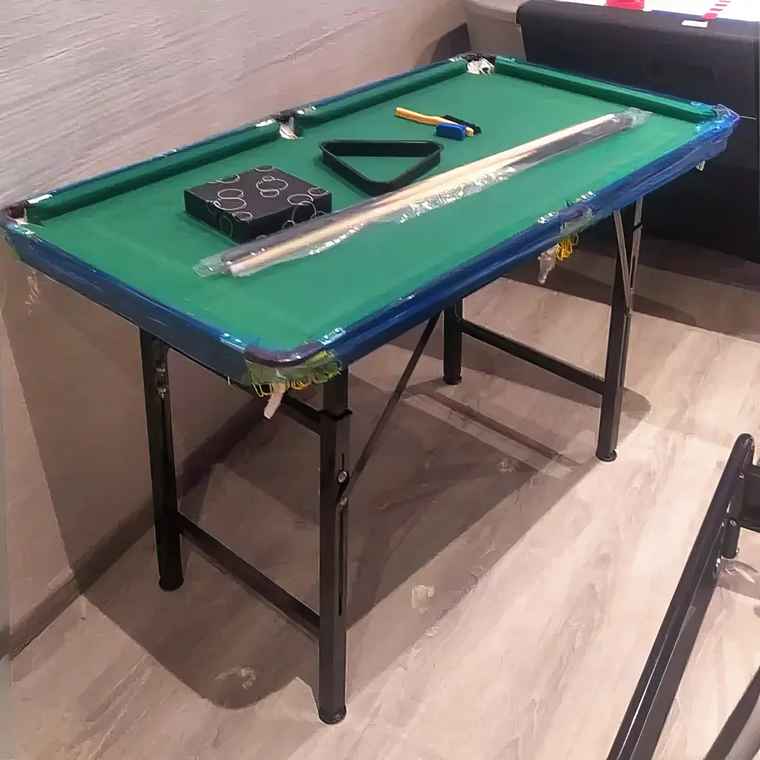 Folding Billiard Table Pool Game Table Indoor Kids Mini Bilyard Masası - Image 3