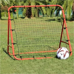 Kids Iron Pro Rebounder Soccer Goal High Quality 100x100cm Target Training Goal