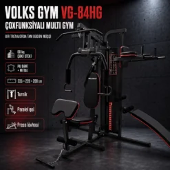 Volks Gym VG-84HG Çoxfunksiyalı Trenajor Multi Gym