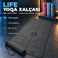Yoga Mat Yoqa Xalçası LIFE