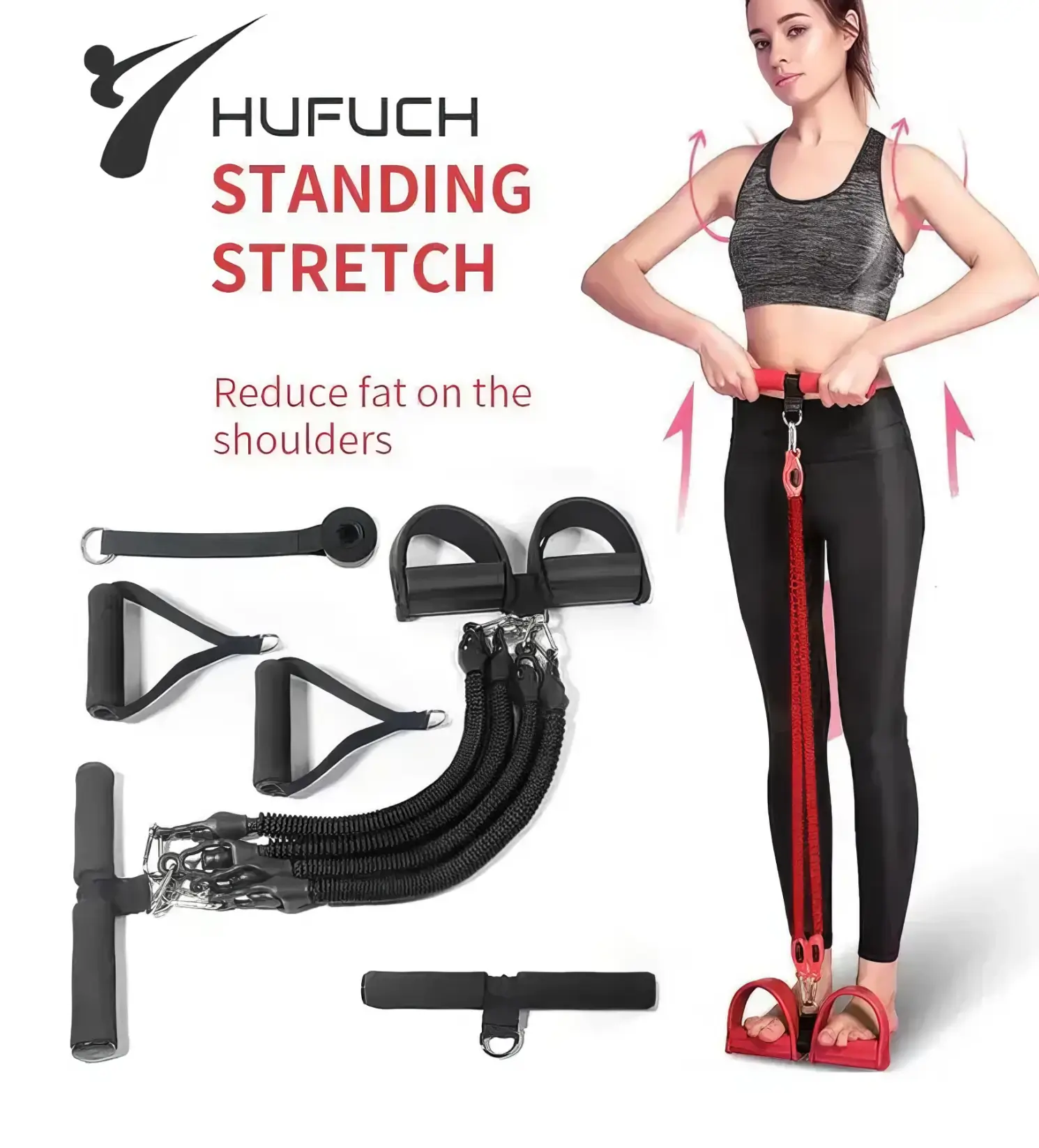 Hufuch Resistance Band Inexpensive Home Workout Espander