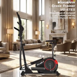 Volksgym VG-47ES Magnetic Elliptical Cross Trainer Velo Xizək