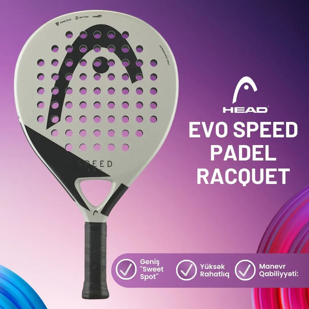 HEAD Evo Speed Padel Racquet Racket