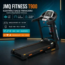 JMQ Fitness T900 Electric Treadmill Qaçış Trenajoru