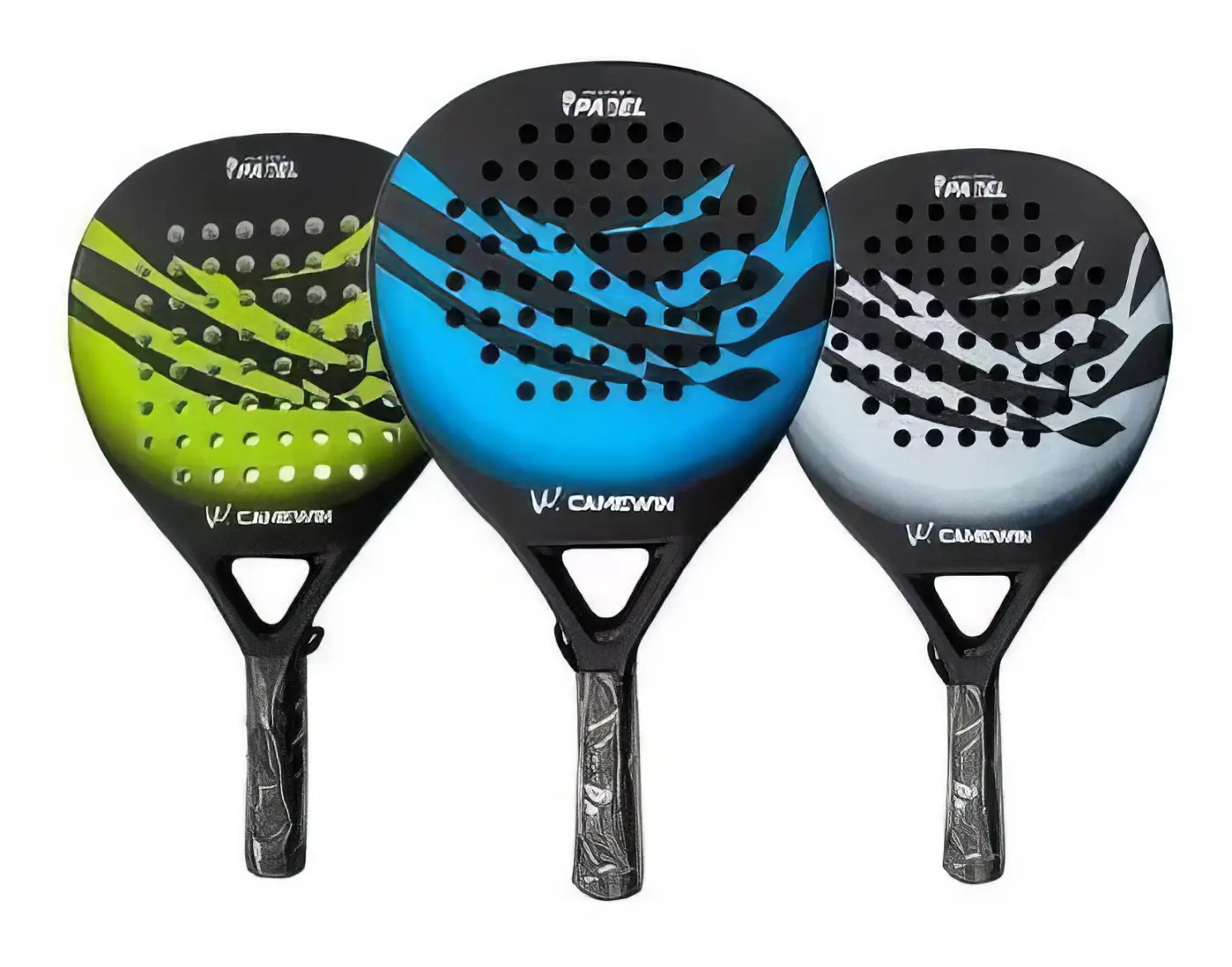 Camewin Padel Tennis Racket Plastic Diamond Shape 365 Qram Padel Raketi - Image 10