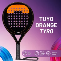 Tuyo Orange Tyro Padel Racket Padel Raketi