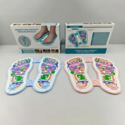 Acupressure Foot Massager Pad Walk Reflexology Stimulates Blood Circulation Foldable Feet Pressure Point Massage