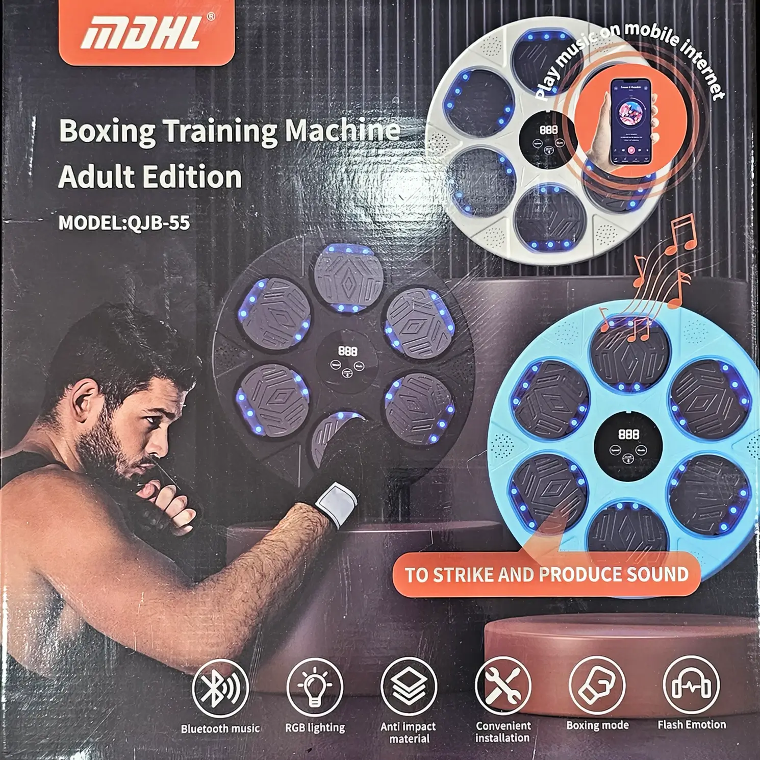 Music Boxing Machine Electronic Boxing Target 2 - Image 2