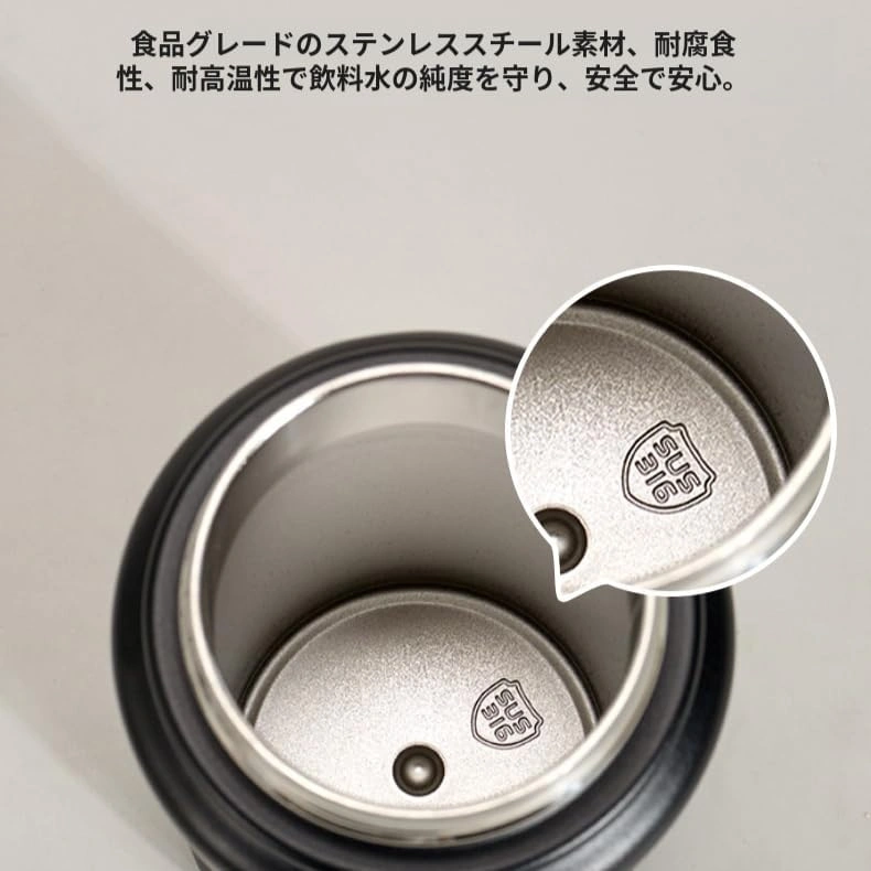 SUKOKI Sport Water Bottle Hiking Tumbler Metal Su Qabı 2 - Image 5