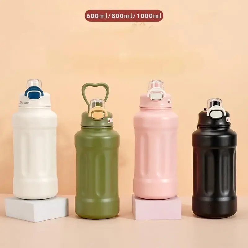 SUKOKI Sport Water Bottle Hiking Tumbler Metal Su Qabı 2