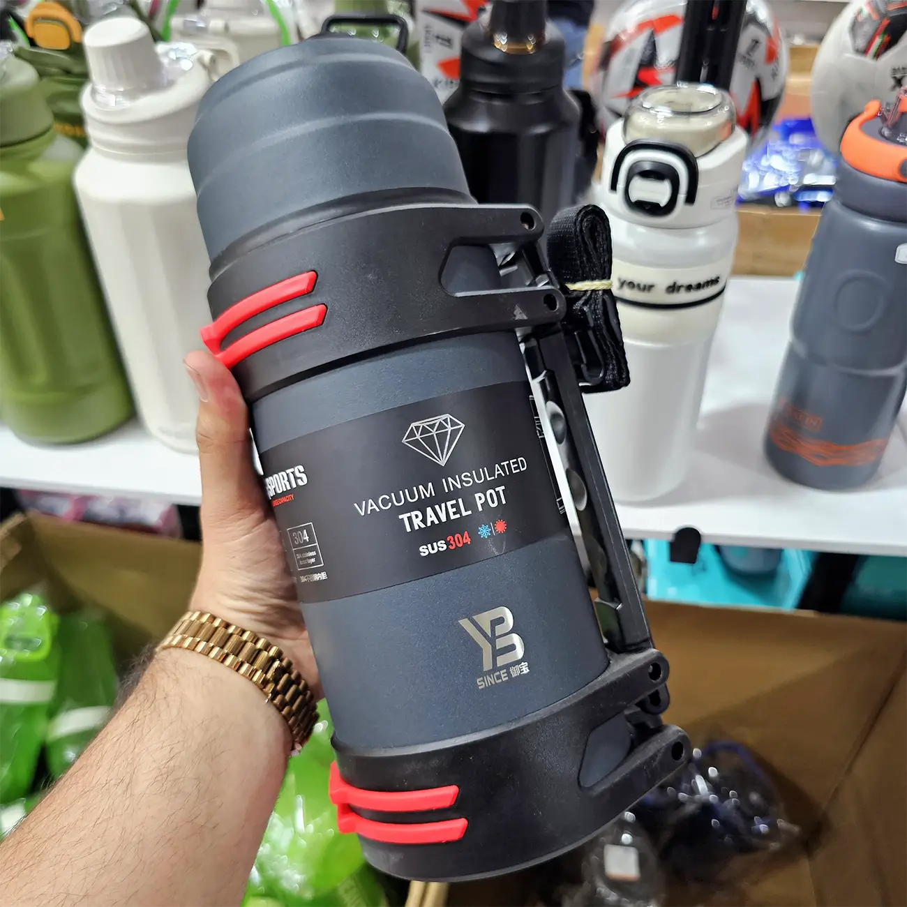 Vacuum İnsulated Travel Pot Termos - Image 2