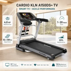 Cardio KLN A150DS+ TV Treadmill Qaçış Trenajoru (Беговой)