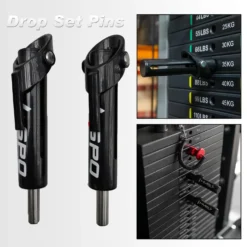 Drop Set Pins Aralı Set Çubuqları