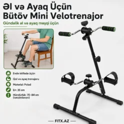 Əl və Ayaq Üçün Bütöv Mini Velotrenajor