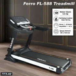 Ferro FL-588 Treadmill Qaçış Trenajoru (Беговой)