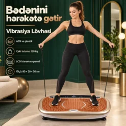 Fitness Muscle Body Vibration Plate Vibrasiya Lövhəsi