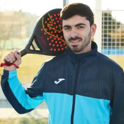 Joma Padel Racket Tournament Black Red Padel Raketi