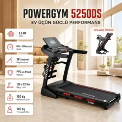 Powergym 5250DS Treadmill Qaçış Trenajoru (Беговой)