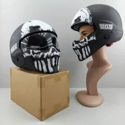 VGV Skull Motosiklet Kaskası (Dəbilqə)