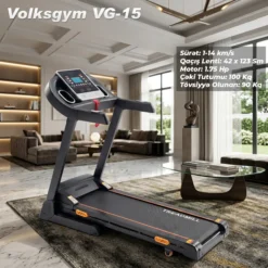 Volksgym VG-15 Treadmill Qaçış Trenajoru (Беговой)