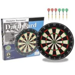 Champion Tournament Bristle Dartboard Darts Staple-Free Bullseye Dart Lövhəsi