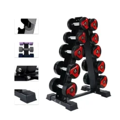 5 Tier Dumbbell Rack Поставка 5 Hissəli Qantel Lövhəsi