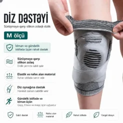 Active Life 2.0 Compression Knee Brace Knee Stabilisation Dizlik