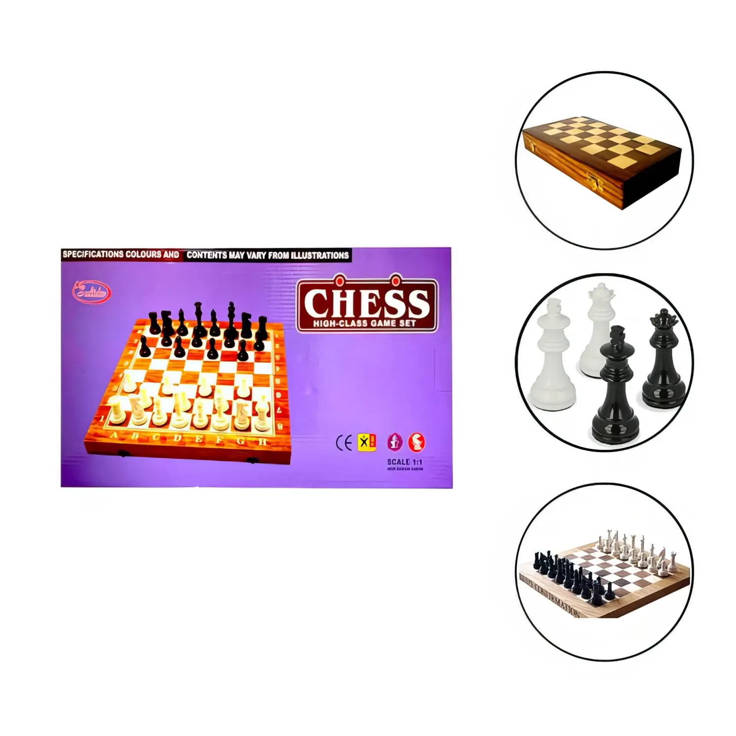 Chess High-Class Game Set 1828 Şahmat Oyunu - Image 2