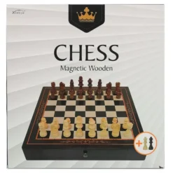 Chess Magnetic Wooden Şahmat Oyunu