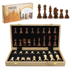 Chess Wood Chess Set Şahmat Dəsti