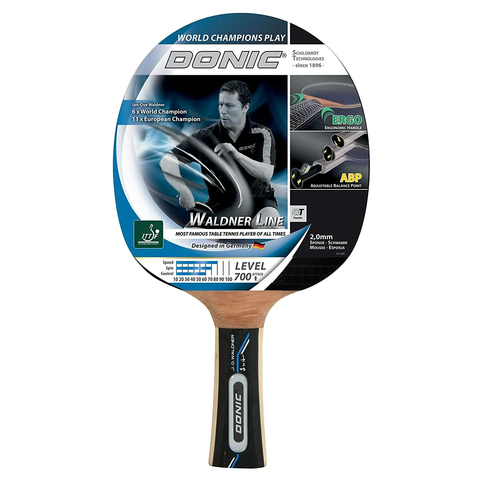 Donic Waldner Level 700 Table Tennis Racket Tennis Raketi